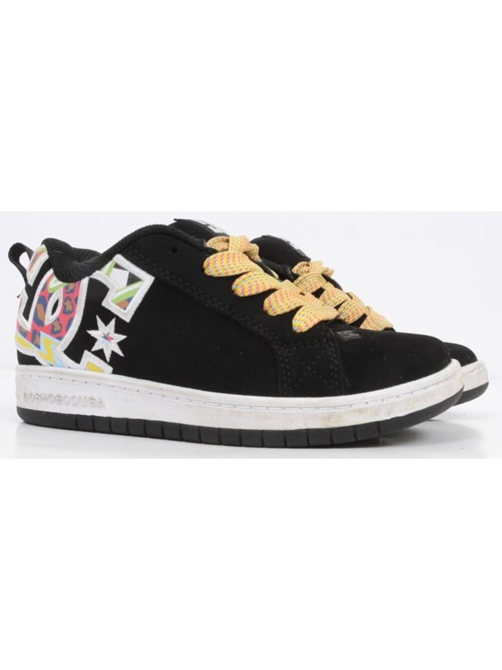 DC Shoes Kids' Boys 1.5 Court Graffik Sneaker Little/Big Kid Size Skater Punk